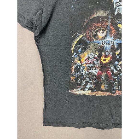 Vintage Y2K Transformers Movie Promo Shirt Cartoon Black Medium Rare Art Graphic - Picture 5 of 16
